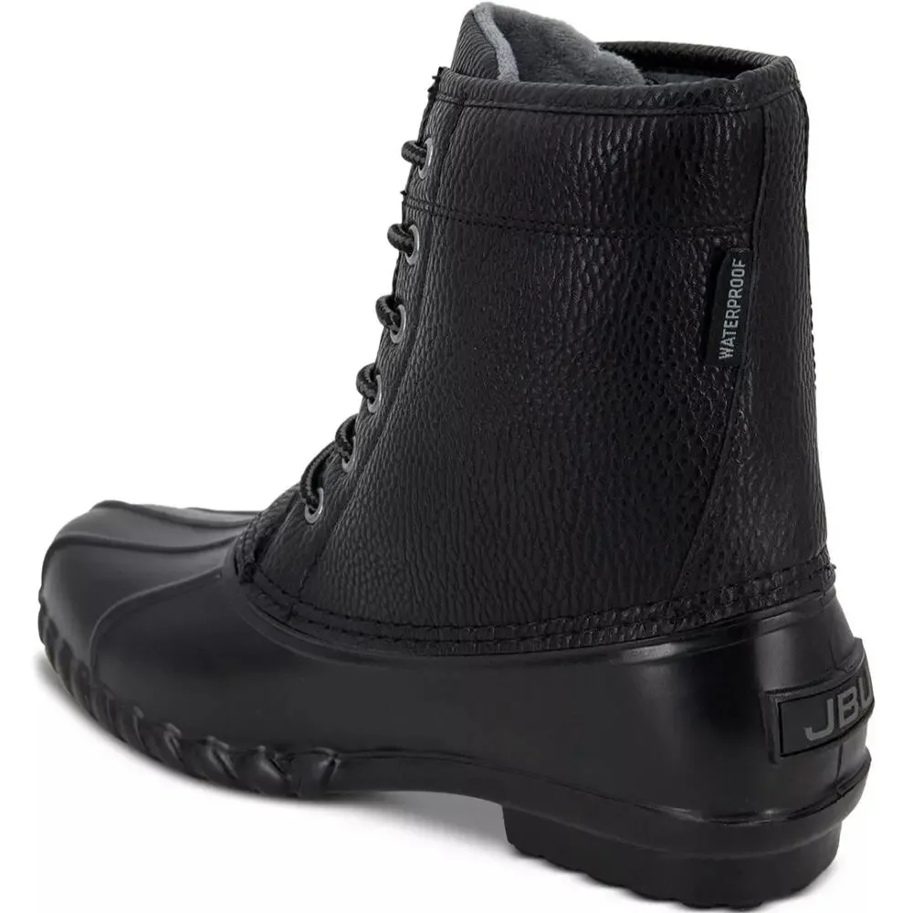 JBU by Jambu Men Classic Duck Boots Maine Size US 8M Black Waterproof